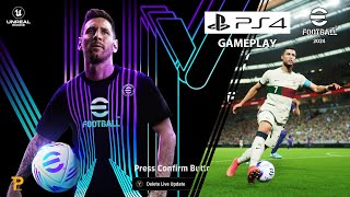 Efootball 2024 Gameplay PS4 Pro V320 [upl. by Leirza297]