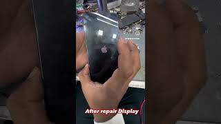 iPhone 13 Pro Max white screen problem iphonerepairing appleiphone display battery backpanel￼ [upl. by Ayamat568]