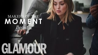 Makers of the Moment Beauty Behind the Scenes Photoshoot  Glamour UK [upl. by Dygert102]