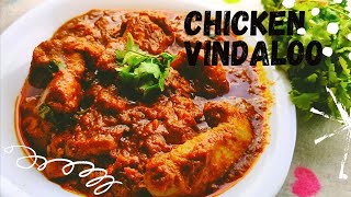 Chicken Vindaloo Goan style chicken recipeskitchenvibes2020 [upl. by Gomar510]