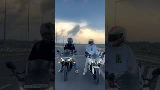 BMW g310rr Vs TVs rr310 rr310bs6 bmwg310rr rr310 drag racing dragrace bikelife vuralshort [upl. by Eimmac]