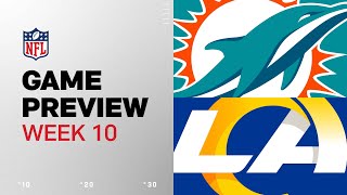 Miami Dolphins vs Los Angeles Rams  2024 Week 10 Game Preview [upl. by Giza948]