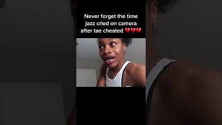 tae caldwell and jazz • lil perfect jazz cries on camera after getting cheated on💔shortslilperfect [upl. by Nacim]