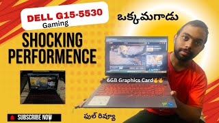 Dell G155530 Gaming Laptop Review In Telugu bestgaminglaptopunder60k2024 [upl. by Akir]