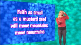 Faith as small as a mustard seed Lyric Video with actions Doug HorleyDuggie Dug Dug Official Video [upl. by Ellard]