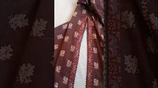 How to attach fashion patti with lace in the easiest methodAttach invisible lace viralvideo [upl. by Sharline]