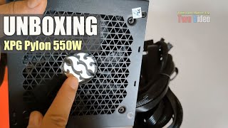 XPG Pylon 550W 80 Plus bronze  Best Budget PSU 550W [upl. by Einnal251]