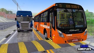 🔴OMSI 2 Neobus Mega Plus OF1721 Bluetec 5 G27  Mapa SPBRASIL LC55 [upl. by Adyht498]