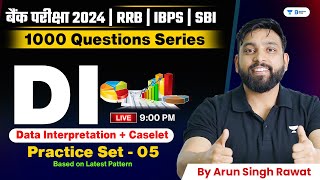 1000 Data Interpretation Series  Caselet DI  Practice Set  5  IBPS  SBI  RRB POCLERK 2024 [upl. by Otila552]