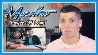 Marcelito Pomoy Reaction  quotPower of Lovequot Celine Dion LIVE on Wish 1075 Bus [upl. by Nico229]