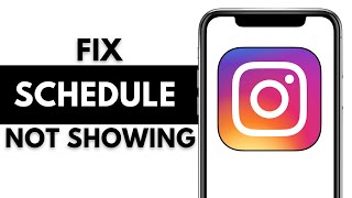 How to Fix Instagram Schedule Option Not Showing [upl. by Yeliah78]