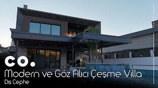 Modern Mimari ve Şıklığın Buluştuğu Havuzlu Çeşme Villa Projesi [upl. by Nolitta273]