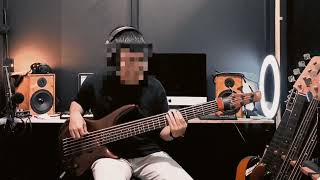 Prahara Cinta  MLD Jazz Project Version Bass Cover Playthrough [upl. by Sudnor]