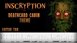 Guitar tab Inscryprion  Deathcard Cabin Reprise theme [upl. by Horwath337]