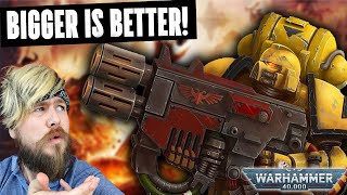 Space Marine HEAVY Weapons Are INSANE Arsenal EXPLAINED  Warhammer 40k Lore [upl. by Borchers]