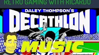 Retro gaming Music  Daley Thompsons Decathlon on the ZX Spectrum [upl. by Bobbye361]