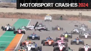 Motorsport Crash Compilation 2024 March Part 1 [upl. by Beyer]