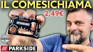 Ho provato il comesichiama della lidl 249€ Utensile multifunzione Parkside Attrezzo multiuso EDC [upl. by Ahtinak766]