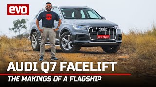 2022 Audi Q7  Detailed review  Exteriors interiors engine and driving  evo India [upl. by Tteirrah177]