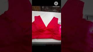 blouse front neck design V neck design beautiful design trendy V neck design shorts viral 🔱 [upl. by Sitof497]