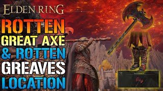 Elden Ring Rotten Great Axe How To Get This AWESOME Weapon TODAY Location amp Guide [upl. by Saihttam]