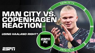 Manchester City dont use Erling Haaland correctly  Ale Moreno after win vs Copenhagen  ESPN FC [upl. by Eicyac69]