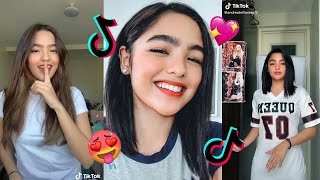 Celebrity Tiktokerist Andrea Brillantes 😍🔥  Tik Tok Compilation [upl. by Bullock]