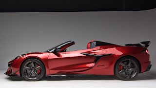 Red Mist Metallic 2024 Corvette Z06 3LZ Z07 Convertible  CLB Sportscars [upl. by Alol588]