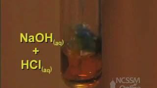 Double Displacement HCl and NaOH [upl. by Drue]