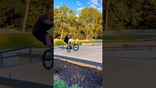 Dylan Ashlock spinning and winning animalbikes volumebikes opbmx bmx bmxstreet [upl. by Enitsed]