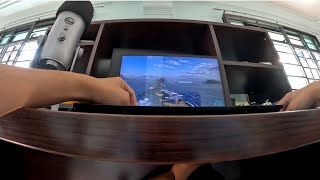 Amagi  World of Warships PC gameplay viewing through GoPro HERO11 Black [upl. by Virgy]