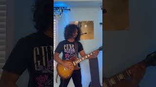 Blackened Guitar Cover Metallica  Kirk Hammett  JamesHetfield shorts metallica guitar [upl. by Venable]