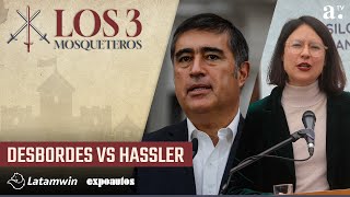 Los Tres Mosqueteros  Desbordes vs Hassler  Radio Agricultura [upl. by Arne494]