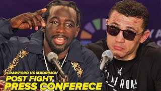 Terence Crawford vs Israil Madrimov • Full Post Fight Press Conference Video [upl. by Garfield]