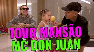 MC DON JUAN ABRE SUA MANSÃO E DIZ QUE VEM OUTRA FILHA  matheusmazzafera [upl. by Agnella]