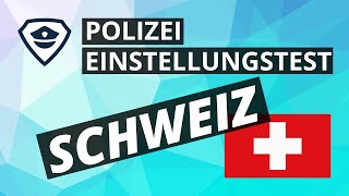 Polizei Schweiz 2024 👮 Der Einstellungstest leicht erklärt [upl. by August]