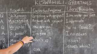 swahili lesson 1wmv [upl. by Almeta]