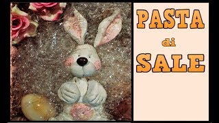 CONIGLIETTO IN PASTA DI SALE quot easter bunny quot quotconejo de pascuaquot [upl. by Lockhart]