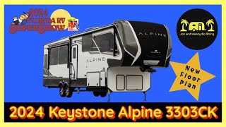 2024 Keystone Alpine 3303CK Tour New Floorplan [upl. by Delaine]