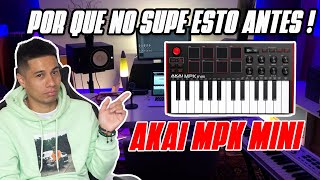 AKAI MPK MINI MK3  UNBOXING  REVIEW  CONFIGURACION CON FL STUDIO 🎹🎛 2023 [upl. by Enelyam]