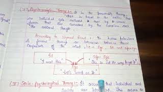 THEORIES OF PERSONALITY  ORGANISATIONAL BEHAVIOUR CHAPTER 4 PART 33 HANDWRITTEN NOTES [upl. by Brander]