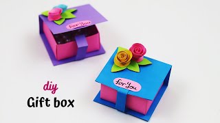 DIY Gift Box Ideas  How To Make a Gift Box  Handmade Gift Box  Origami box [upl. by Hinze]