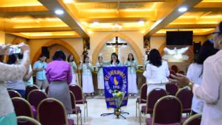 ESPIRITONG BANAL MANAHAN KA  SHARJAH GOSPEL CHOIR amp BAND [upl. by Kerrie]