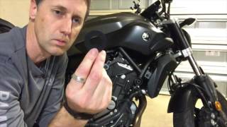 Rizoma Crash Bobbins  Yamaha MT07 Installation [upl. by Nelak553]