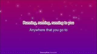 Running To You  Simi amp Chike Karaoke [upl. by Neitsirk]