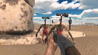 Siren Head  Survive in the Desert  Full Game [upl. by Mccowyn851]