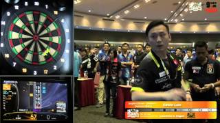 The 11th ADA International Darts Tour  Single Cricket Division 1 Featured Match [upl. by Dedie162]