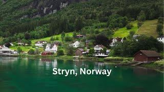 Walking in Stryn Norway  4K Video [upl. by Peirce]