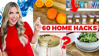 60 Home Hacks that will CHANGE YOUR LIFE [upl. by Sharity603]