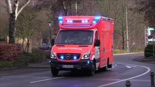 Neuer RTW der Feuerwehr Herzogenrath [upl. by Asilak]